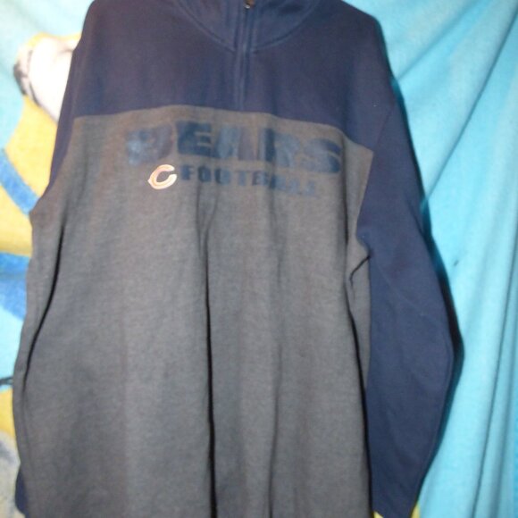 Chicago Bears 1\4 Zip Men's - Picture 1 of 4